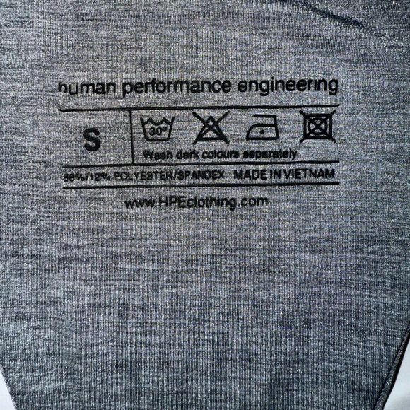 Human Performance Engineering Women’s ICE Geo Racer Tank Grey Small - Picture 5 of 8